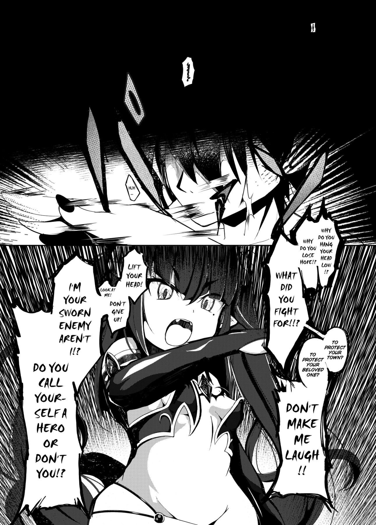 Hentai Manga Comic-A Hero, Fallen By Love-Read-17